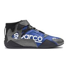 SPARCO 00126137AZGR Ботинкиобувь для автоспорта FIA APEX RB-7, синийсерый, р-р 37
