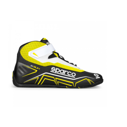 SPARCO 00127144NRGF Ботинки для картинга K-RUN. чёрный/жёлтый. р-р 44