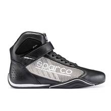 SPARCO 00125736NRSI Ботинки для картинга OMEGA KB-6, чёрныйсеребристый, р-р 36