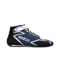 SPARCO 00127537BNBI Ботинки для автоспорта SKID. FIA 8856-2018. синий/чёрный/белый. р-р 37