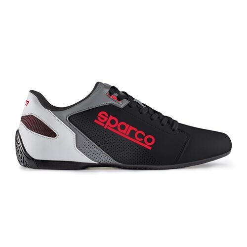 SPARCO 00126342NRRS Ботинки повседневные SL-17SH, кожа, чёрный,красный, р-р 42 SPARCO 00126342NRRS Ботинки повседневные SL-17SH, кожа, чёрный,красный, р-р 42
