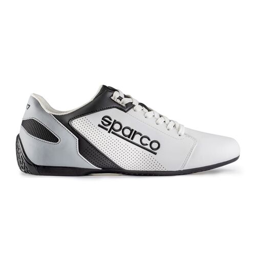 SPARCO 00126343BINR Ботинки повседневные SL-17SH, кожа, белый,чёрный, р-р 43 SPARCO 00126343BINR Ботинки повседневные SL-17SH, кожа, белый,чёрный, р-р 43