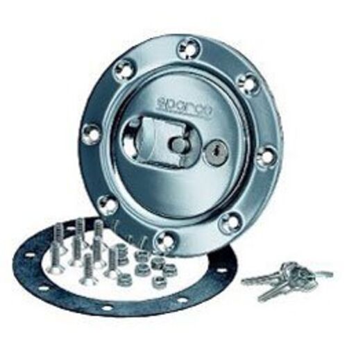 SPARCO 27004CR Лючок бензобака с ключом, хром