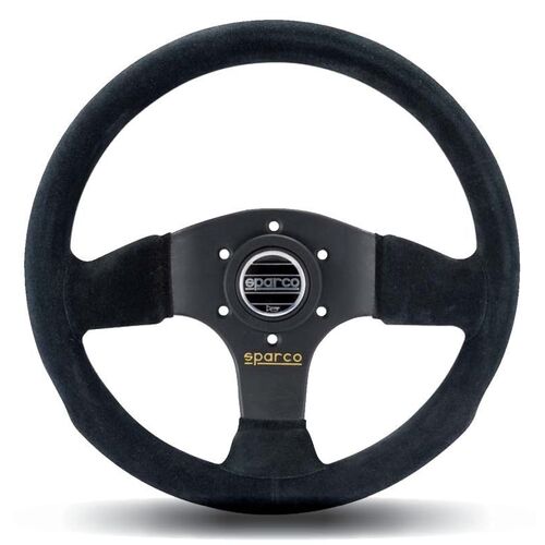 SPARCO Руль P300, замша, черный, диам.300мм, вылет 00мм