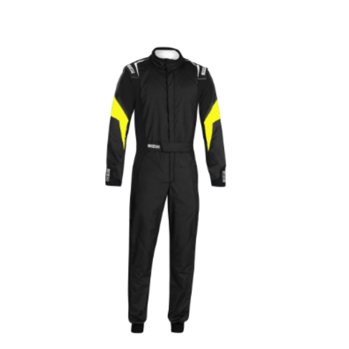 SPARCO Комбинезон COMPETITION R567 омологация FIA 8856-2018 р-р 50 черный/желтый