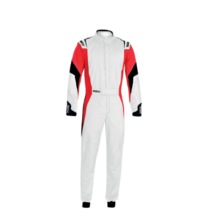 SPARCO Комбинезон COMPETITION R567 омологация FIA 8856-2018 р-р 52 белый/красный/черный
