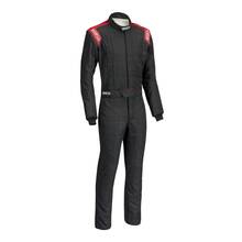 SPARCO 001128248NRRS Комбинезон для автоспорта CONQUEST R-507 FIA черныйкрасный, р-р 48