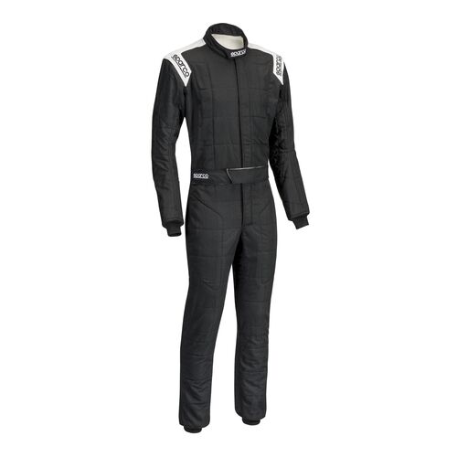 SPARCO 001128250NRBI Комбинезон для автоспорта CONQUEST R-507 FIA черныйбелый, р-р 50