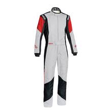 SPARCO 001127548BNRR Комбинезон для автоспорта GRIP RS-4, FIA, белыйчёрныйкрасный, р-р 48
