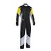 SPARCO 001127548NGRG Комбинезон для автоспорта GRIP RS-4, FIA, чёрныйсерыйжёлтый, р-р 48