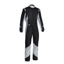 SPARCO 001127548NRGR Комбинезон для автоспорта GRIP RS-4, FIA, чёрныйсерый, р-р 48