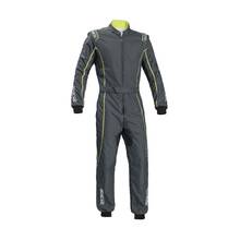 SPARCO 002334GRSGF0XS Комбинезон для картинга GROOVE KS-3, CIK, серыйсереброфлюор. жёлтый, р-р XS