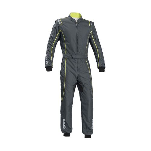 SPARCO 002334GRSGF2M Комбинезон для картинга GROOVE KS-3, CIK, серыйсереброфлюор. жёлтый, р-р M SPARCO 002334GRSGF2M Комбинезон для картинга GROOVE KS-3, CIK, серыйсереброфлюор. жёлтый, р-р M
