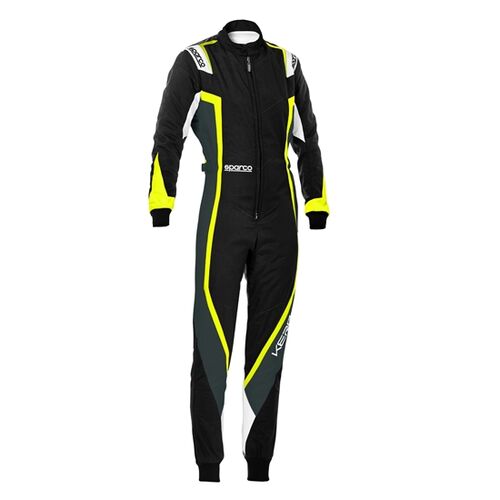 SPARCO 002341LNRGFXXS Комбинезон для картинга KERB LADY. чёрный/серый/жёлтый. р-р XXS SPARCO 002341LNRGFXXS Комбинезон для картинга KERB LADY. чёрный/серый/жёлтый. р-р XXS
