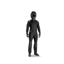 SPARCO 002019NR1S Комбинезон механика MS-5. чёрный. р-р S