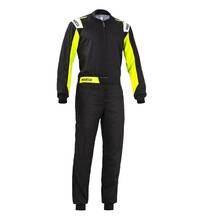 SPARCO 002343NRGF3L Комбинезон для картинга ROOKIE 2020. без омологации. чёрный/жёлтый. р-р L