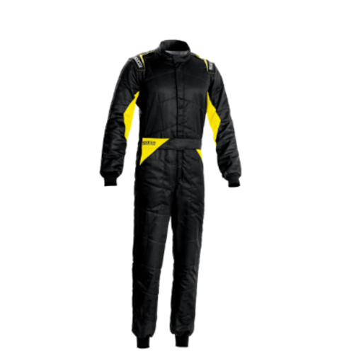 SPARCO Комбинезон R566 SPRINT омологация FIA8856-2018 / SFI 3.2A/5T р-р 52 черный/желтый SPARCO Комбинезон R566 SPRINT омологация FIA8856-2018 / SFI 3.2A/5T р-р 52 черный/желтый