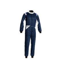 SPARCO Комбинезон R566 SPRINT омологация FIA8856-2018 / SFI 3.2A/5T р-р 52 синий/белый