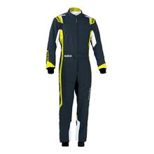 SPARCO 002342GSGF0XS Комбинезон для картинга THUNDER. CIK. серый/жёлтый. р-р XS