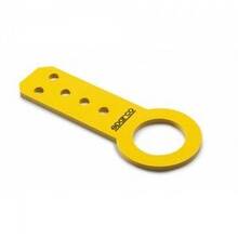 SPARCO 01626GI Буксирный крюк FIA, желтый, сталь, диам.50мм