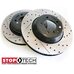 StopTech передние тормозные диски для VW Golf 7R/8R/GTi/S3/Octavia RS/Leon Cupra (2012+) (340x30mm) (2шт ком-т)
