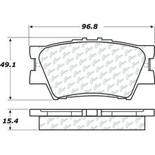 STOPTECH задние тормозные колодки для Toyota Camry (V40/V50)/Lexus ES/Rav4 (A30/A40) (2007+)
