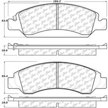 STOPTECH  Передние тормозные колодки Ceramic для Cadillac Escalade/ Chevrolet Tahoe/ GMC Yukon (2006-2016)