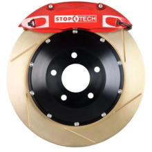 STOPTECH 83.836.0023.71 Тормозная система задняя 2PC с насечкой 328X28-ST22 суппорт красный для Subaru WRX 02-07