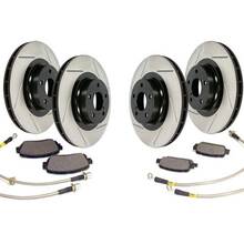 STOPTECH Тормозной комплект Stage-2 для Toyota Land Cruiser 200/Lexus LX570  (08-14) (диски, колодки и шланги, перед и зад) (2шт к-т)