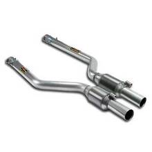 SUPERSPRINT Front exhaust with Metallic catalytic converter right + left BMW E92 M3