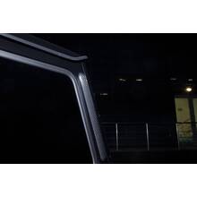 Карбоновые накладки на задние стойки для Mercedes G63 AMG (w463)
