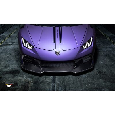 VORSTEINER  NOVARA EDIZIONE передний бампер с карбоновой губой для Lamborghini Huracan 