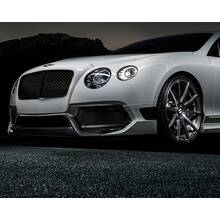 VORSTEINER 1800BOV Aero Front Bumper Carbon Fiber 2x2 Glossy для BENTLEY BR-10RS CONTINTENTAL GT COU