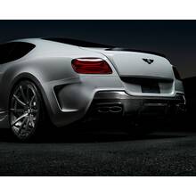 VORSTEINER 1801BOV Aero Rear Bumper DVWP-Carbon Fiber Diffuser, 2x2 Glossy для BENTLEY BR-10RS CONTI