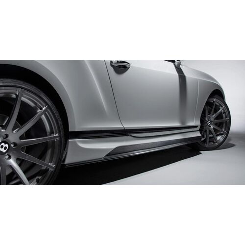 VORSTEINER 1802BOV Aero Side Skirts Carbon Fiber 2x2 Glossy для BENTLEY BR-10RS CONTINTENTAL GT COUP
