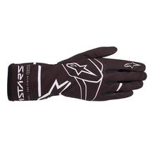 ALPINESTARS Перчатки для картинга детские TECH 1 K RACE S v2 SOLID чёрный/белый. р-р M