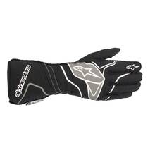 ALPINESTARS Перчатки для автоспорта TECH 1-ZX v2. FIA 8856-2018. чёрный/серый. р-р M