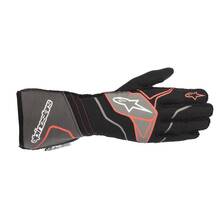 ALPINESTARS 3550120_1036_L Перчатки для автоспорта TECH 1-ZX v2. FIA 8856-2018. чёрный/серый/красный. р-р L