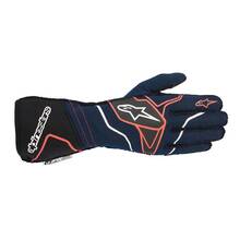 ALPINESTARS 3550120_7130_L Перчатки для автоспорта TECH 1-ZX v2. FIA 8856-2018. синий/красный. р-р L