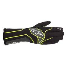 ALPINESTARS 3551720_1501_L Перчатки для картинга TECH 1 K v2 черный/жёлтый/серый. р-р L