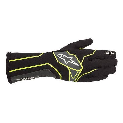 ALPINESTARS 3551720_1501_XXL Перчатки для картинга TECH 1 K v2 черный/жёлтый/серый. р-р XXL ALPINESTARS 3551720_1501_XXL Перчатки для картинга TECH 1 K v2 черный/жёлтый/серый. р-р XXL