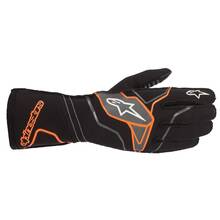 ALPINESTARS 3551820_156_L Перчатки для картинга TECH 1 KX v2 черный/оранжевый. р-р L