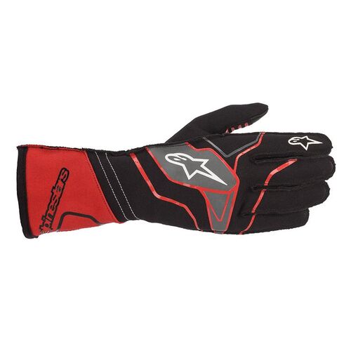 ALPINESTARS 3551820_13_L Перчатки для картинга TECH 1 KX v2 черный/красный. р-р L ALPINESTARS 3551820_13_L Перчатки для картинга TECH 1 KX v2 черный/красный. р-р L