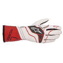 ALPINESTARS 3551820_231_L Перчатки для картинга TECH 1 KX v2 белый/красный/черный. р-р L