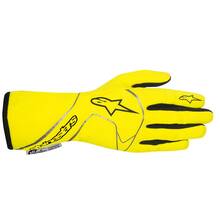 ALPINESTARS 3551013_551_L Перчатки (FIA) TECH 1 RACE, флюор.желтый/черный, р-р L