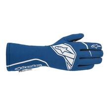 ALPINESTARS Перчатки для автоспорта TECH 1 START v2. FIA 8856-2018. синий/белый. р-р M