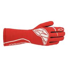 ALPINESTARS Перчатки для автоспорта TECH 1 START v2. FIA 8856-2018. красный/белый. р-р M