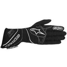 ALPINESTARS 3550117_12_L Перчатки для автоспорта TECH 1-ZX, FIA, чёрный/белый, р-р L