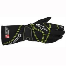 ALPINESTARS 3552313_167_L Перчатки (картинг) TEMPEST, черный/флюор.зеленый, р-р L