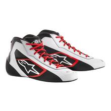 ALPINESTARS 2711515_312_11,5 Ботинки для картинга TECH 1-K START красный/чёрн/белый, р-р 45 (11,5)